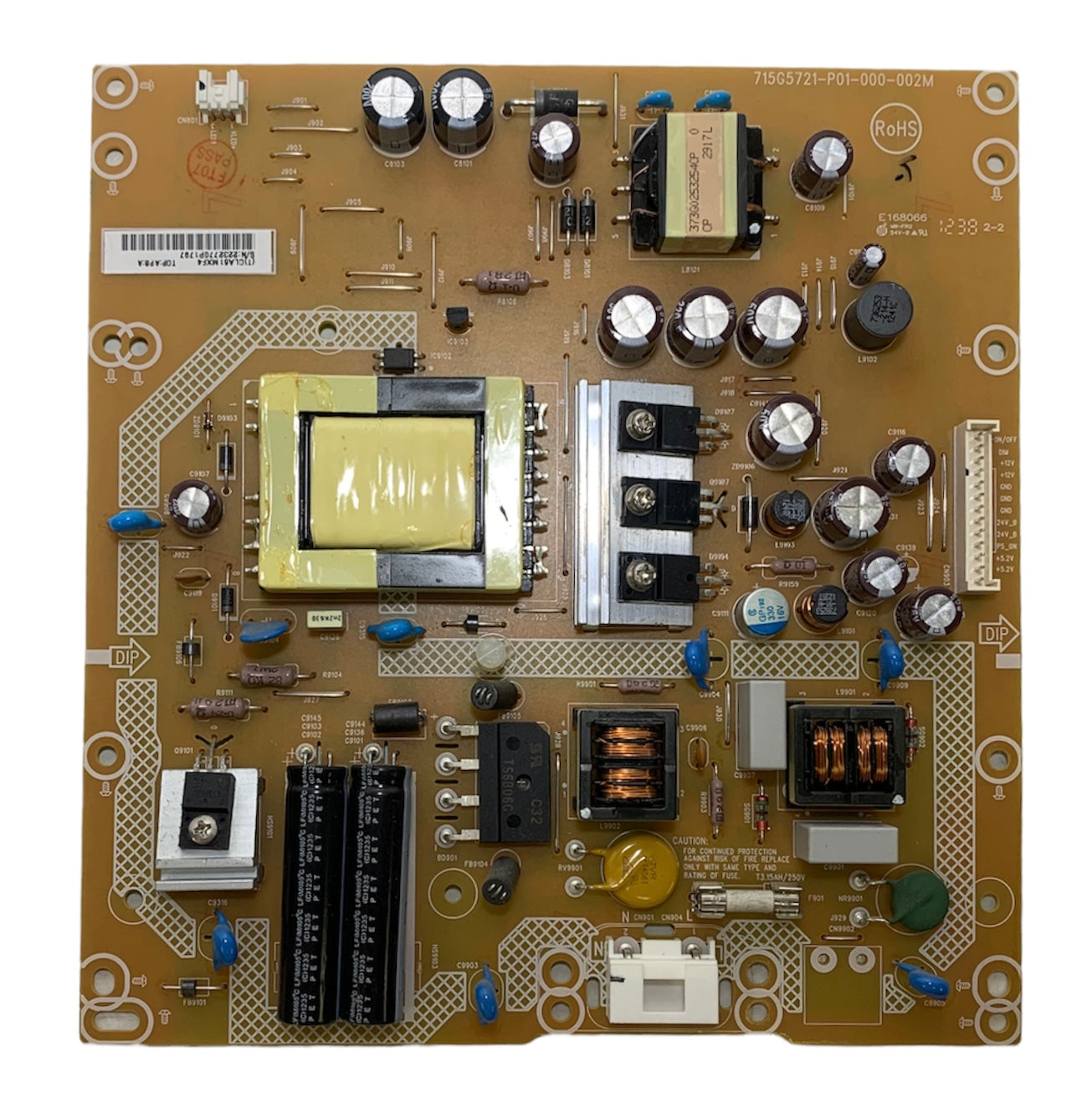 Insignia ADTVCLA61MXF4 Power Supply LED Board