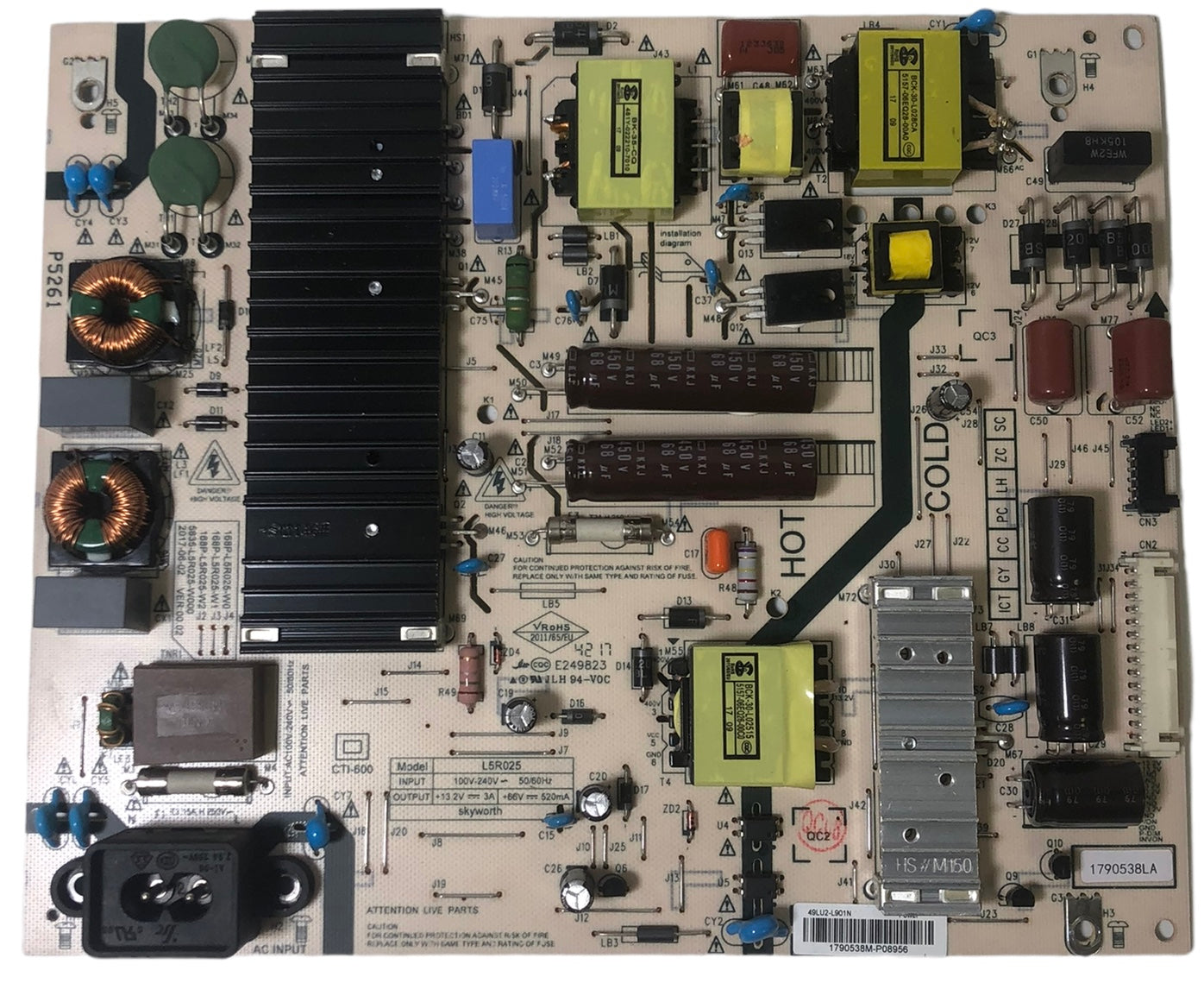 LG COV34485801 Power Supply LED Driver Board