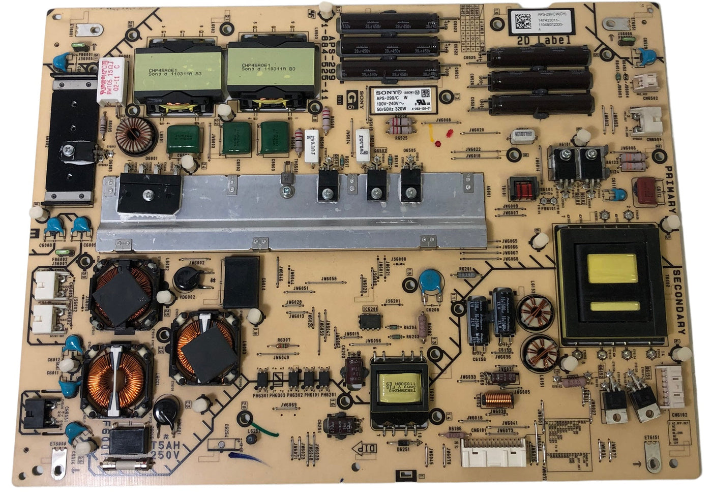 Sony 1-474-330-11 (APS-299 C, APS-299 CW(CH)) G6 Power Supply Board