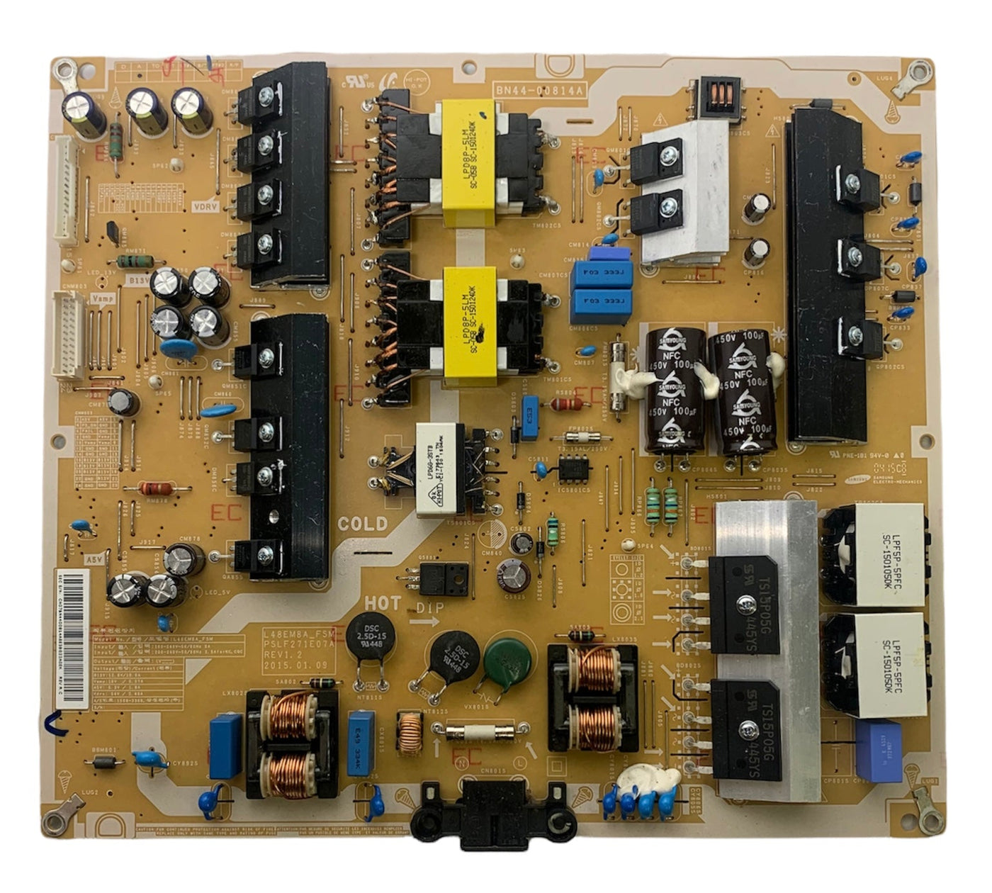 Samsung BN44-00814A Power Supply LED Board