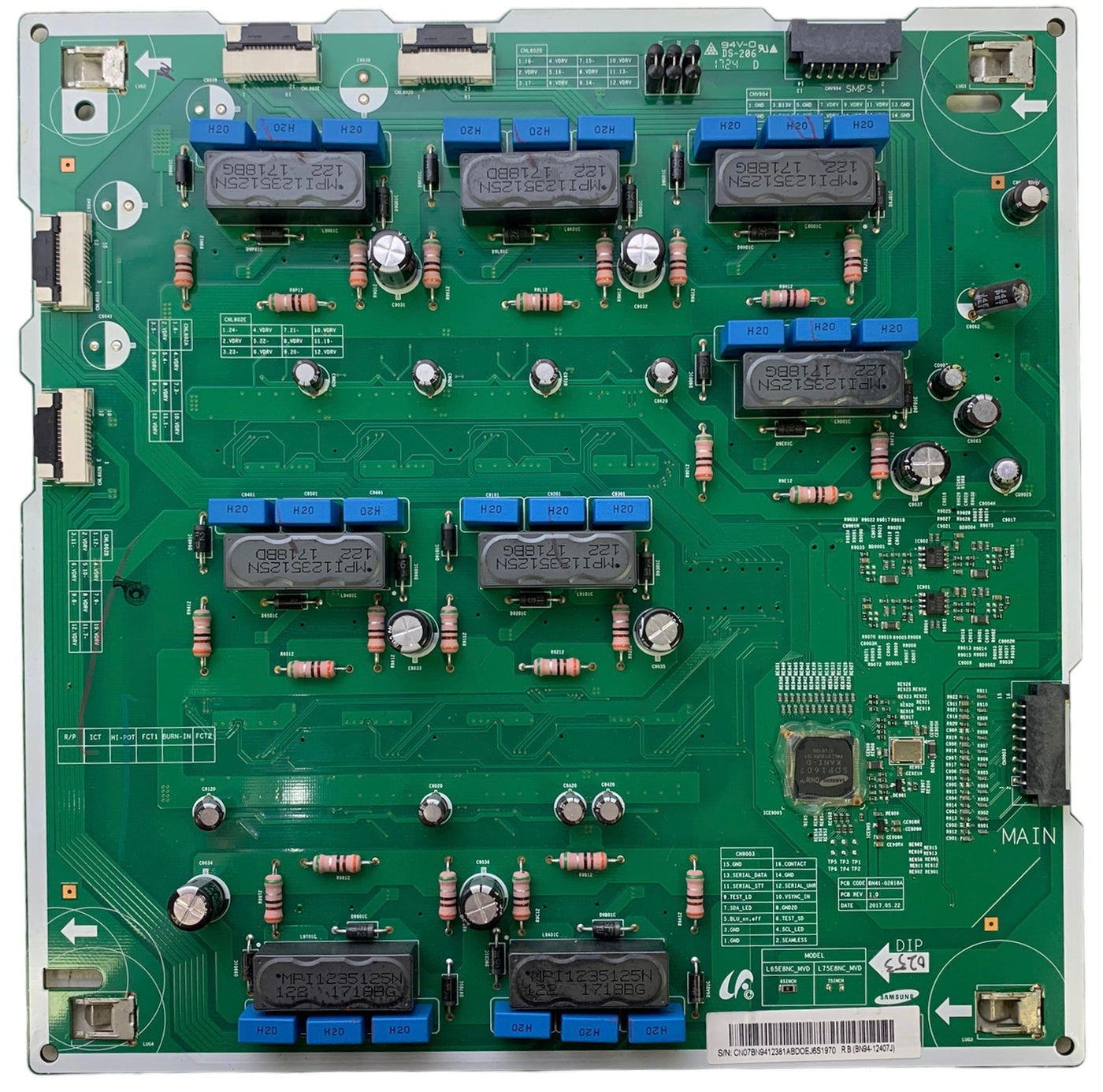 Samsung BN94-12381A Power Supply LED Board