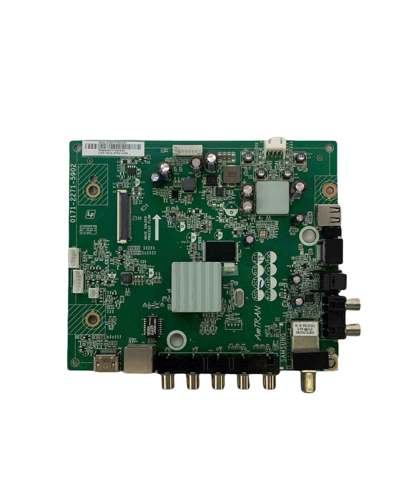Sharp 9LE363227520395 (3632-2752-0150) Main Board for LC-32LE653U