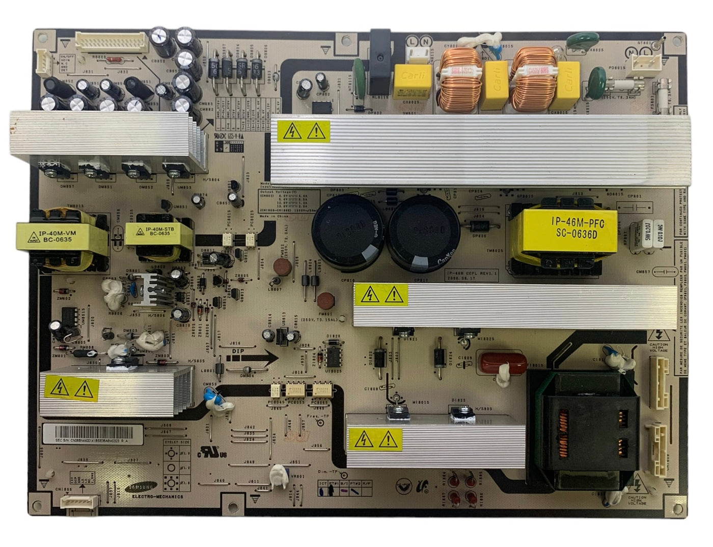 Samsung BN44-00141B (IP-350135A, IP-46B) Power Supply Backlight Inverter