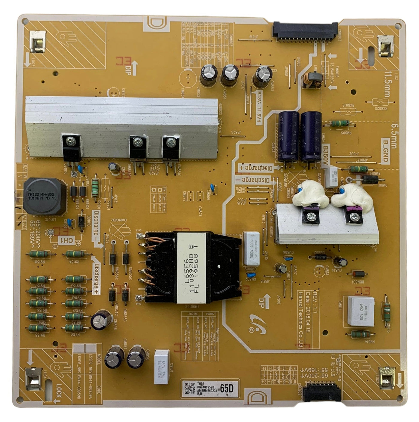 Samsung BN44-00959B Power Supply LED Board