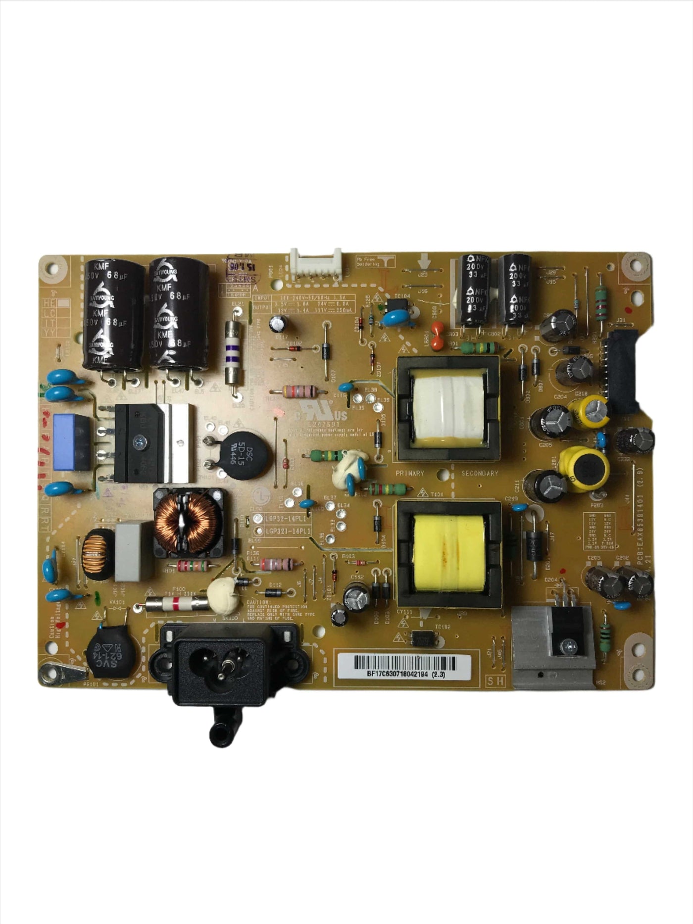 LG EAY63071804 Power Supply LED Board