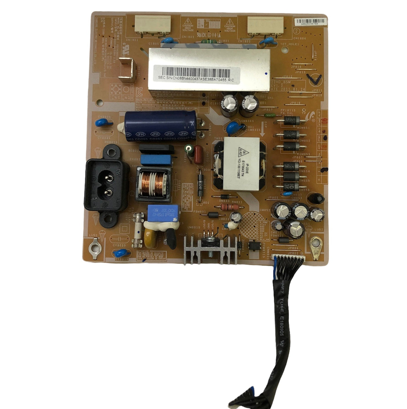 Samsung BN44-00437A Power Supply Backlight Inverter