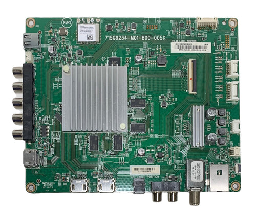 Vizio 756TXHCB02K023 Main Board for D43-F1 (LTMWVNVU LTTWVNLU LTMWVNSU Serial)