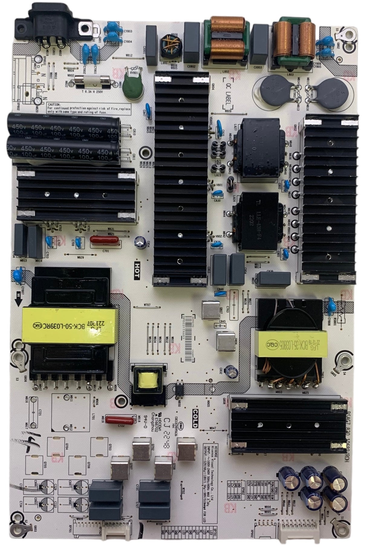Hisense 309070 Power Supply LED Driver Board