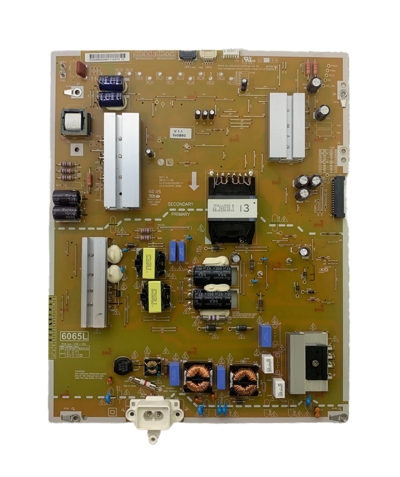 LG EAY64269111 Power Supply LED Driver Board