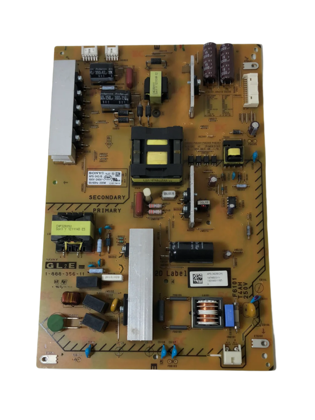 Sony 1-474-503-11 GL2E Power Supply for KDL-47W802A KDL-55W802A