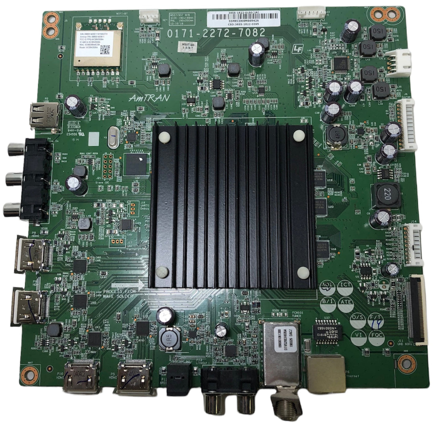 Vizio 3655-1622-0395 3655-1682-0395 3655-1612-0395 Main Board for M557-G0 LED
