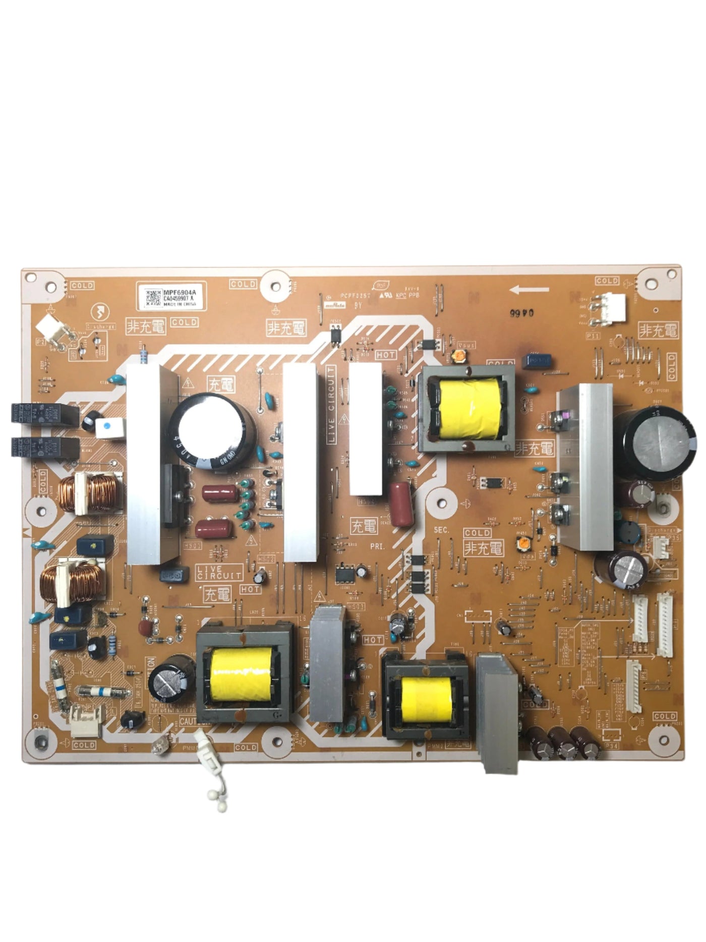 Panasonic Sanyo N0AB5JK00001 (MPF6904A) Power Supply TC-P50C2 TC-P50X2 DP50741