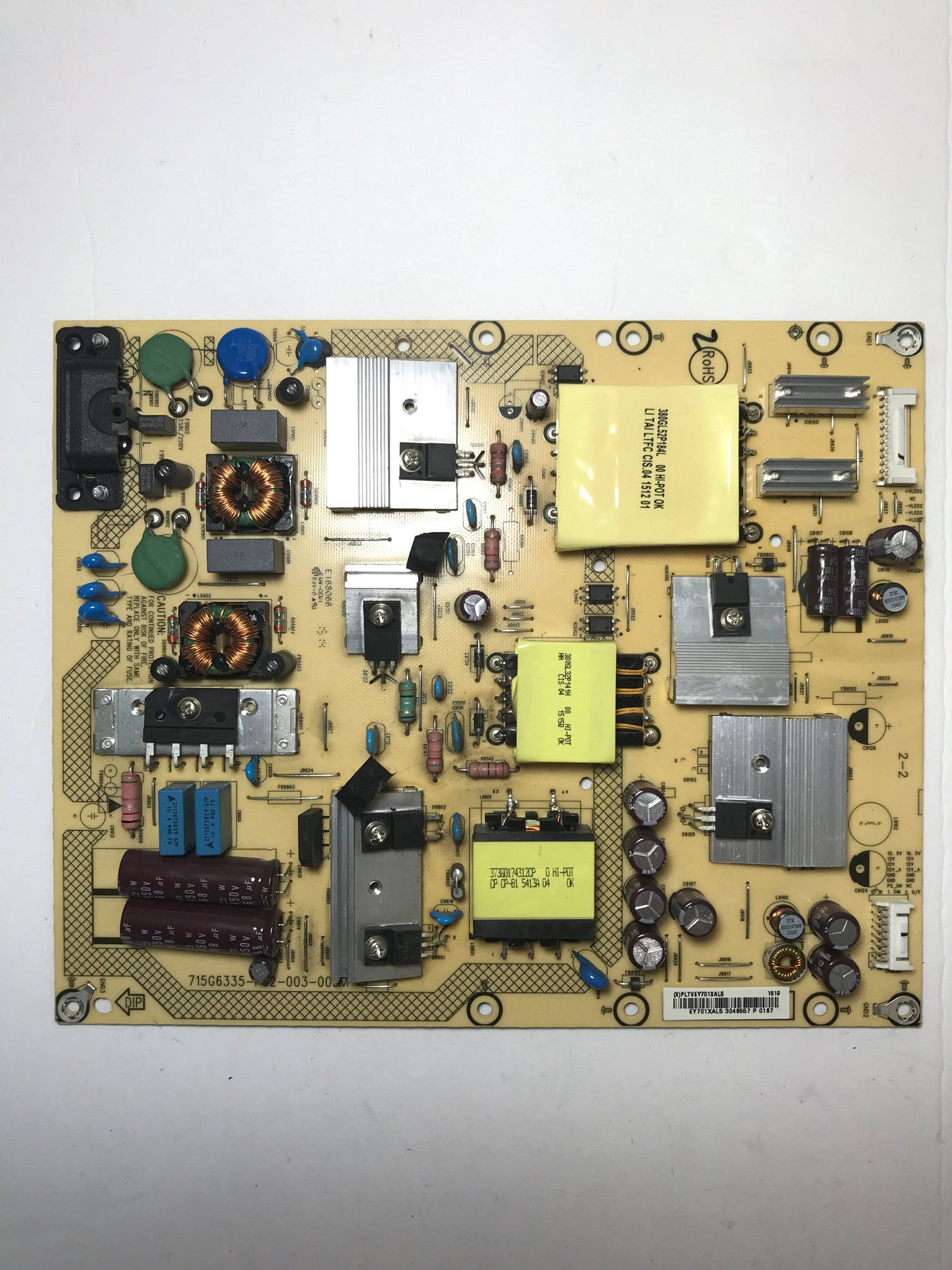 Sharp PLTVEY701XAL5 Power Supply LED Board for LC-50LB370U