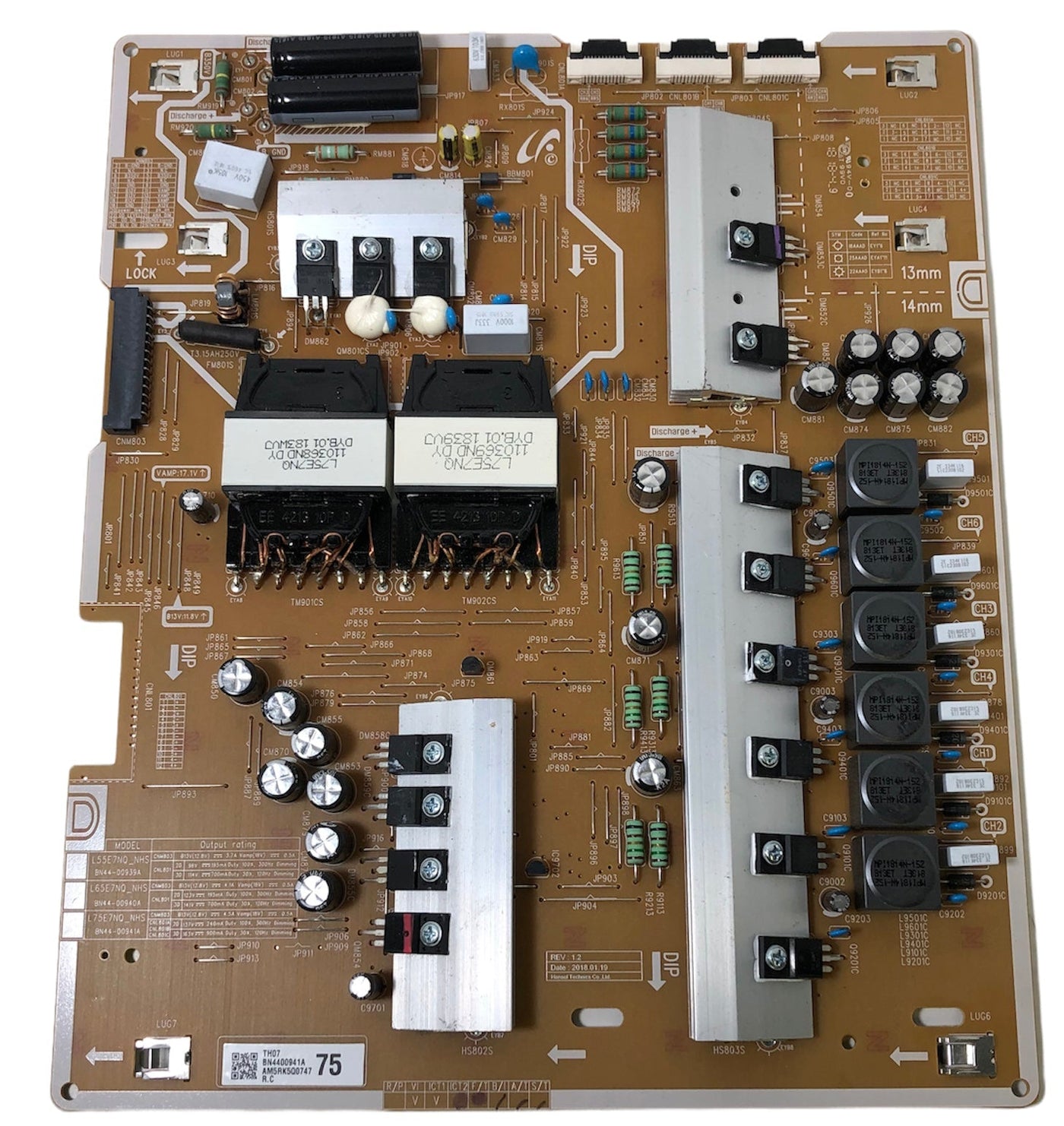 Samsung BN44-00941A Power Supply LED Board