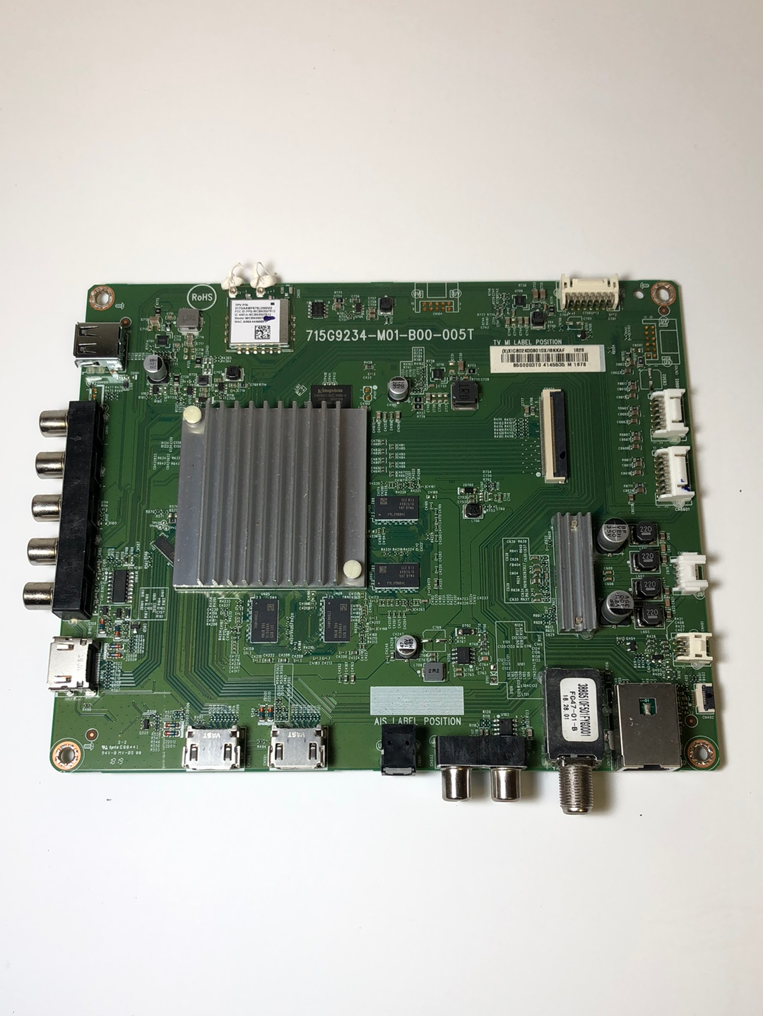 Vizio 756TXICB02K008 Main Board for D50-F1 (LTDHWRMU LTQHWRMU Serial)