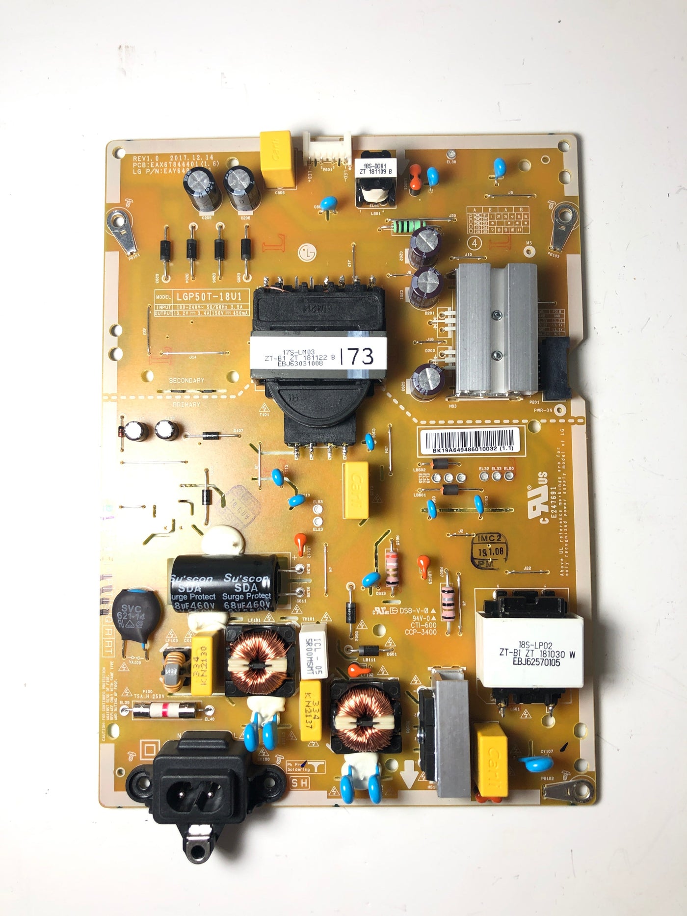 LG EAY64948601 Power Supply LED Driver Board