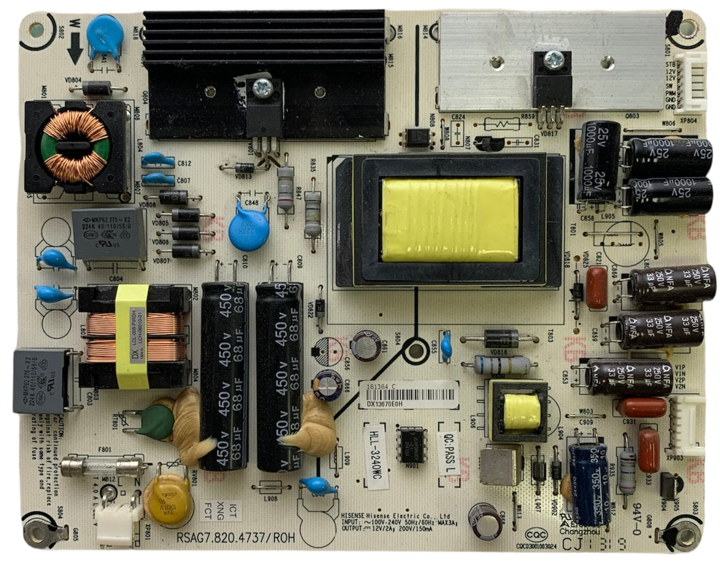 Hisense 161364 (RSAG7.820.4737 R0H) Power Supply for 40K360MN
