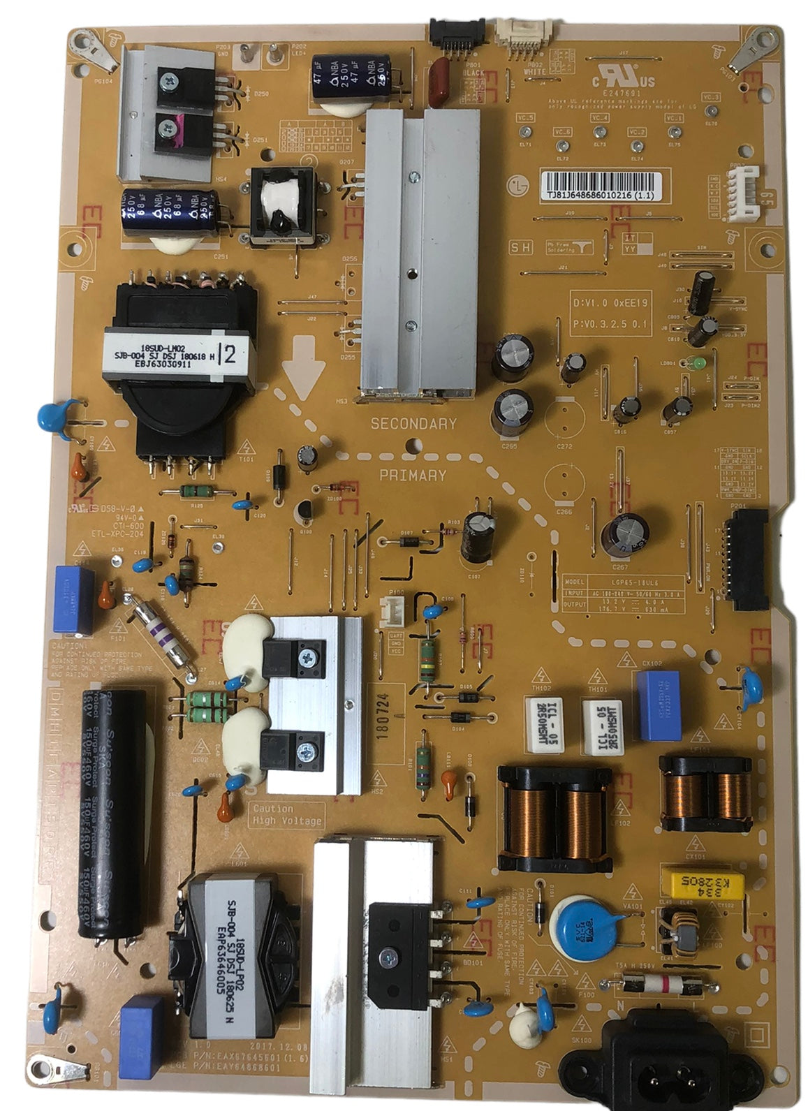 LG EAY64868601 Power Supply LED Driver