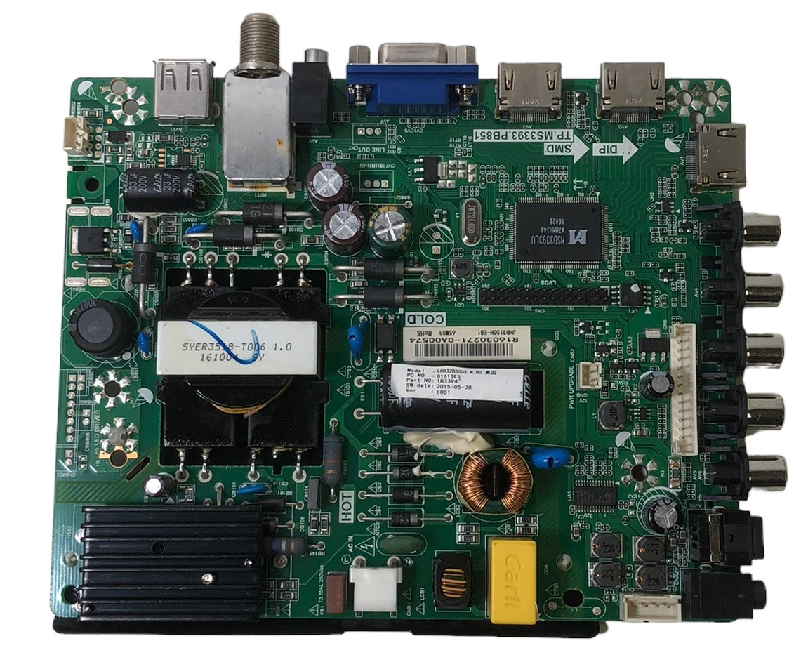 Hisense 183394 Main Board Power Supply for 32H3B1
