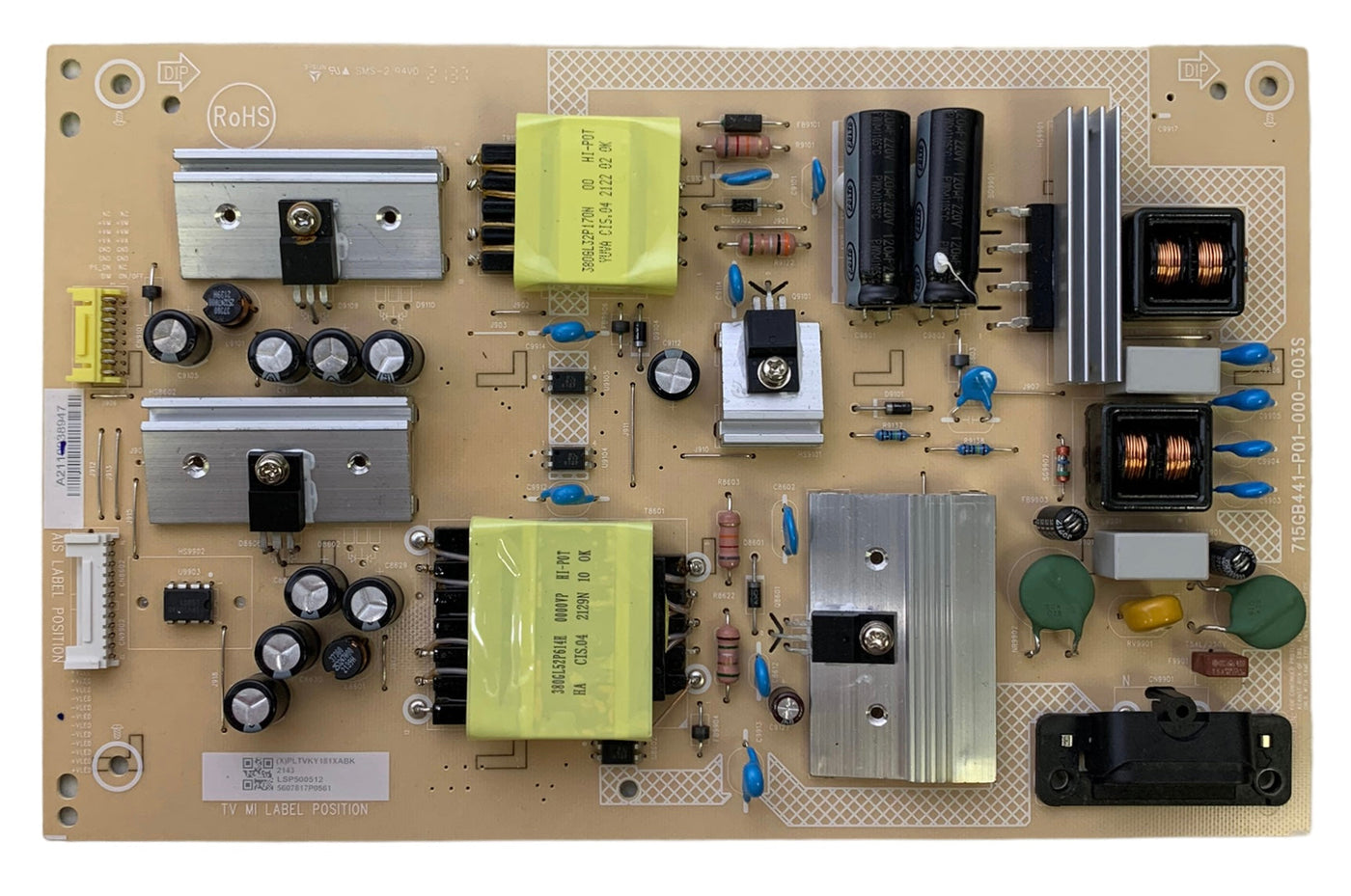 Vizio PLTVVKY181XABK Power Supply for V505-J01