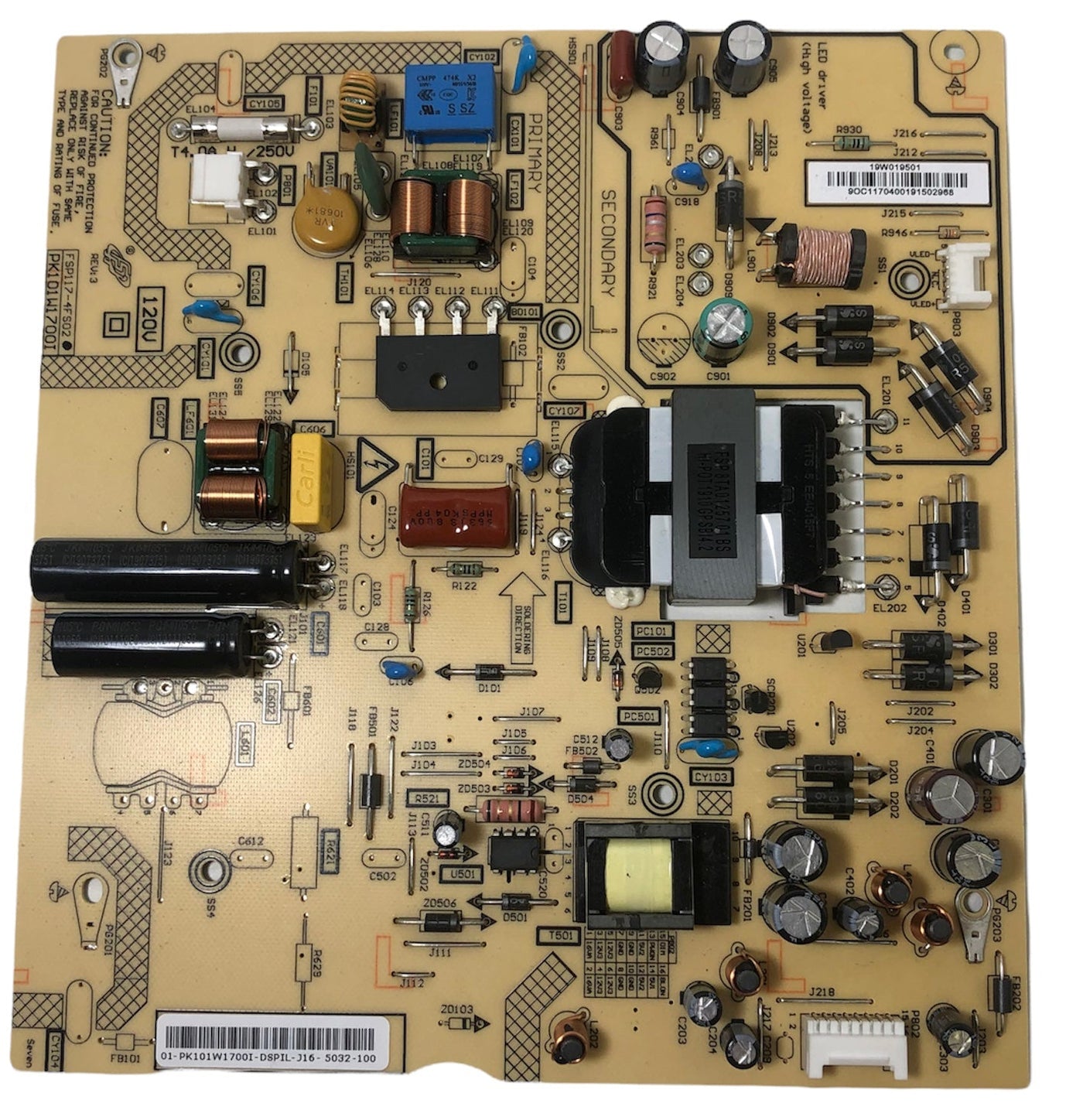 Toshiba PK101W1700I Power Supply LED Driver