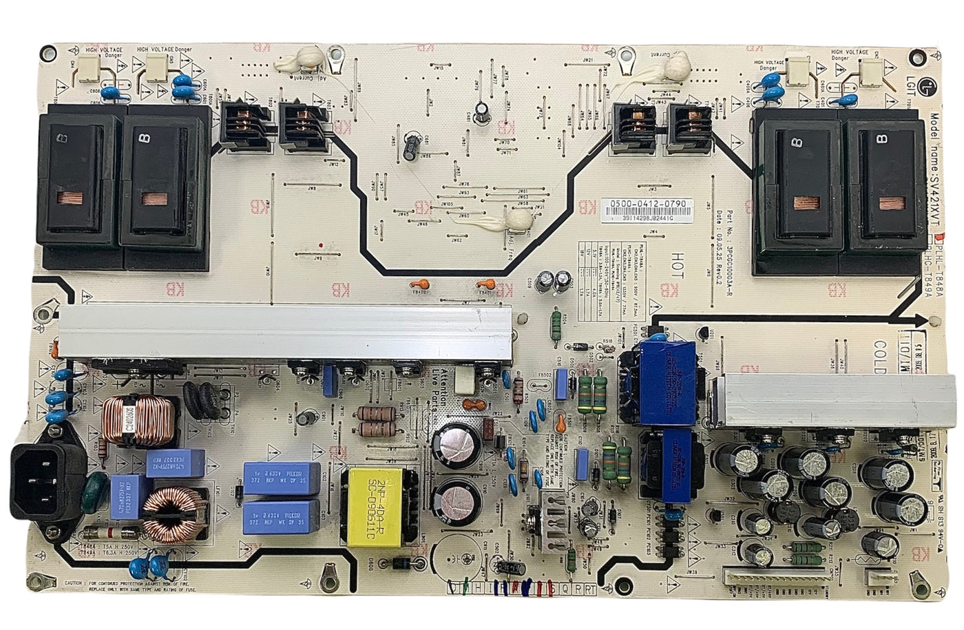 Vizio 0500-0412-0790 (PLHL-T848A) Power Supply Backlight Inverter for SV421XVT
