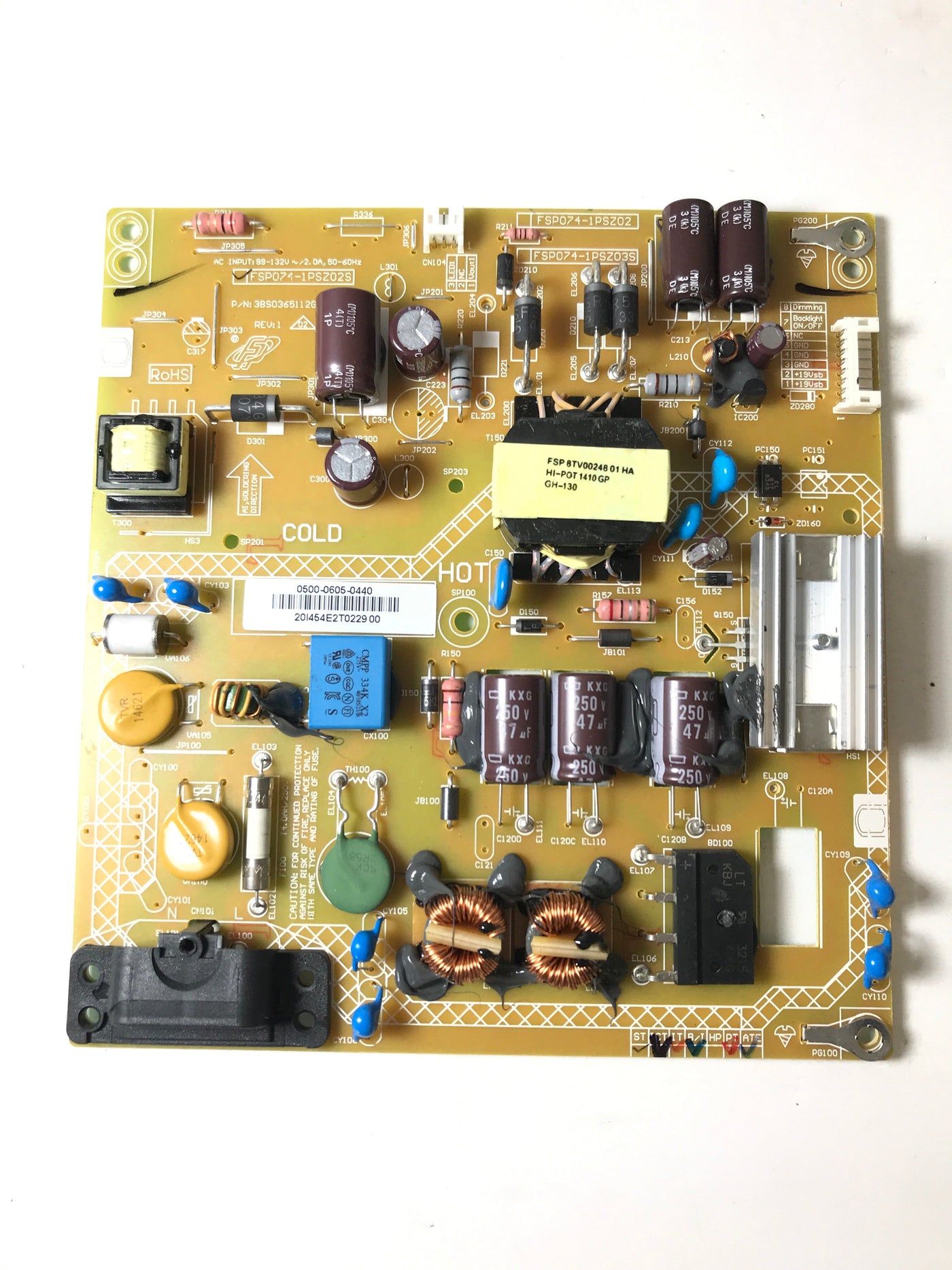 Sharp 9LE50006050440 Power Supply LED Board