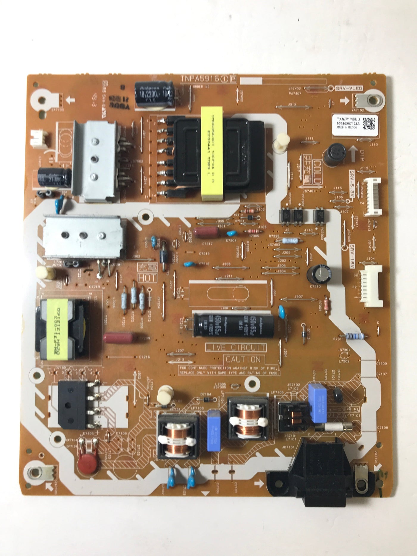 Panasonic TXN P1YBUU P Board Power Supply for TC-50A400U