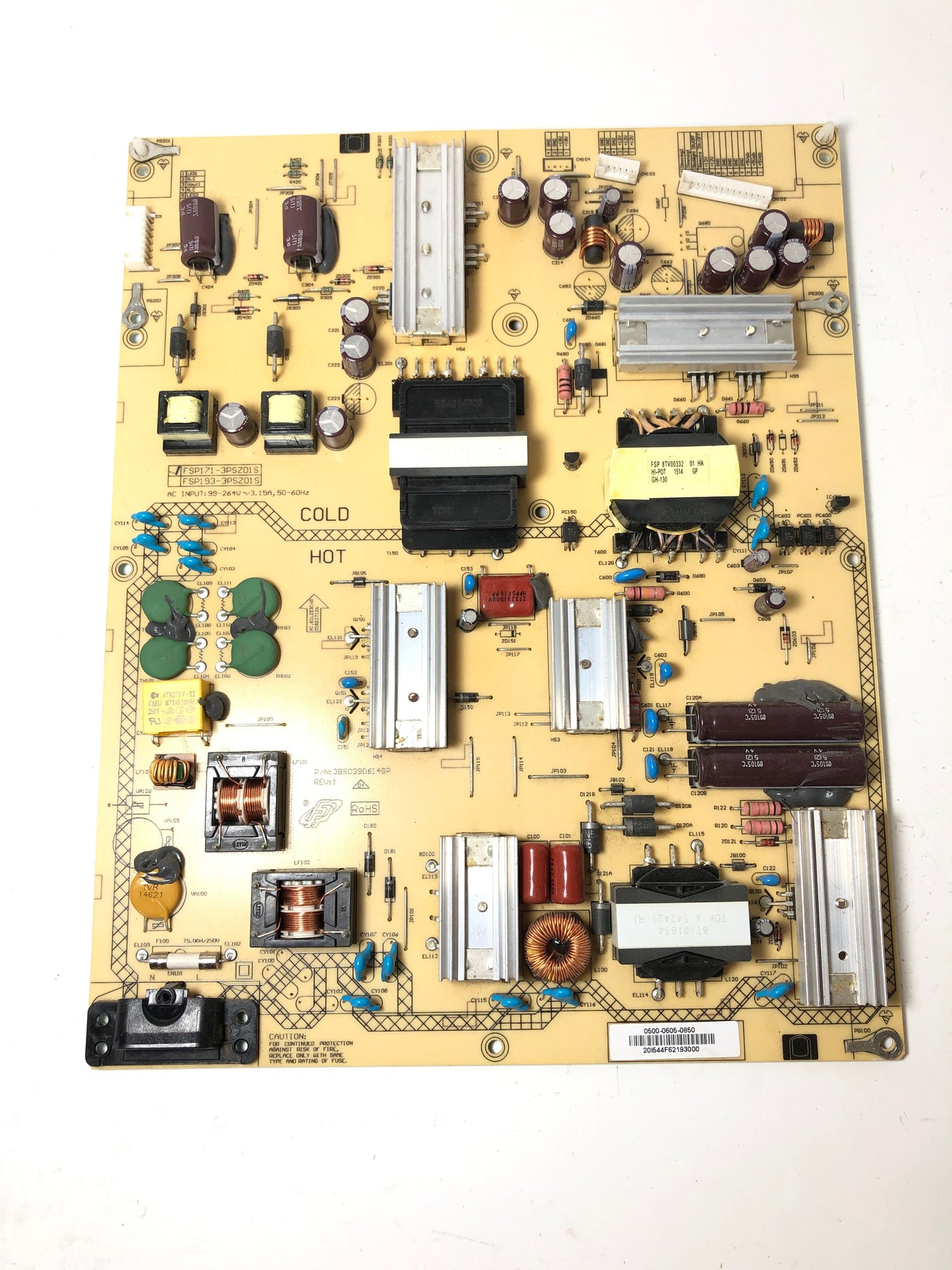 Sharp 9LE050006050850 Power Supply LED Board