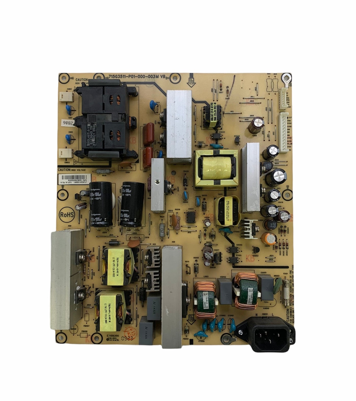 Insignia PWTV9QH1GAA1 Power Supply Backlight Inverter