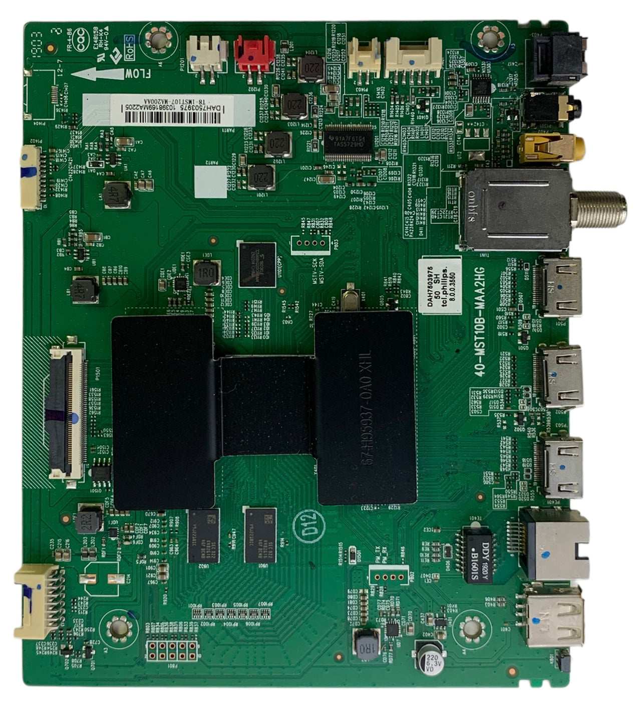 Philips T8-1MST107-MA200AA Main Board for 50PFL4864 F7 (TC1 Serial)