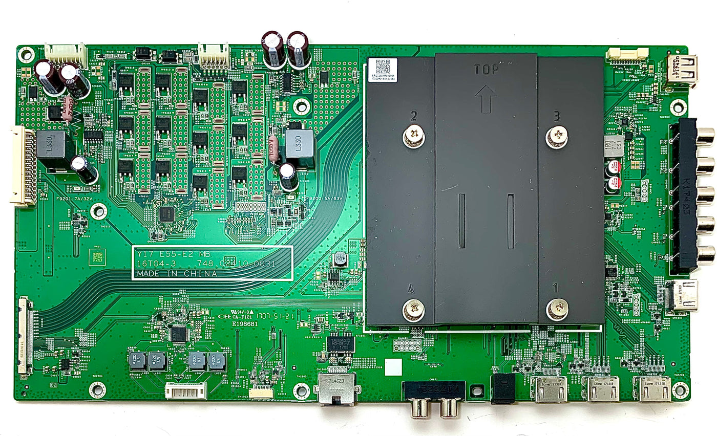 Vizio 791.02401.A001 Main Board for E55-E2 (LWZ2VIAS, LWZ2VIKT, LWZ2VILT