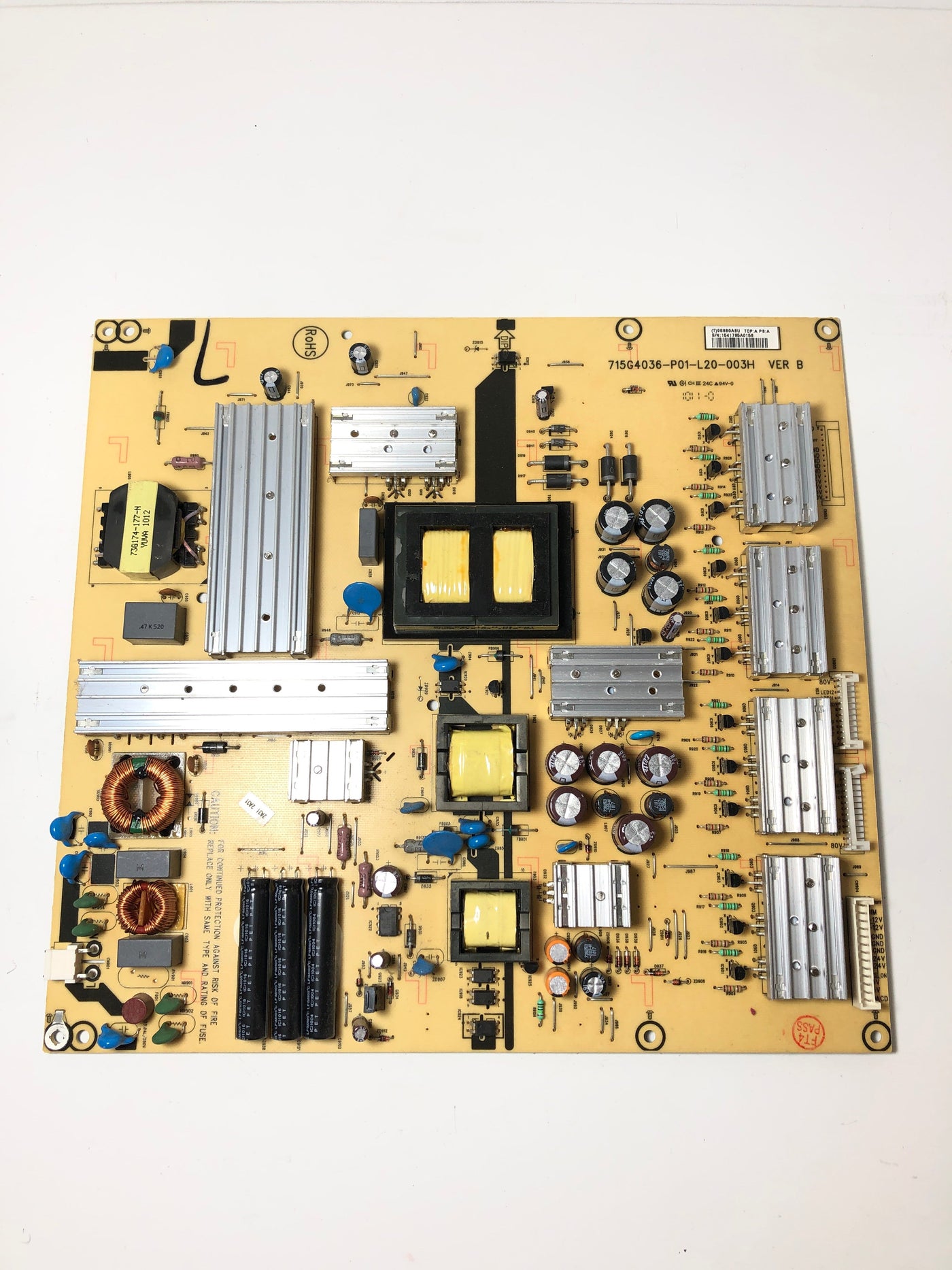 Vizio ADTV9S88GABU (715G4036-P01-L20-003H) Power Supply LED Board