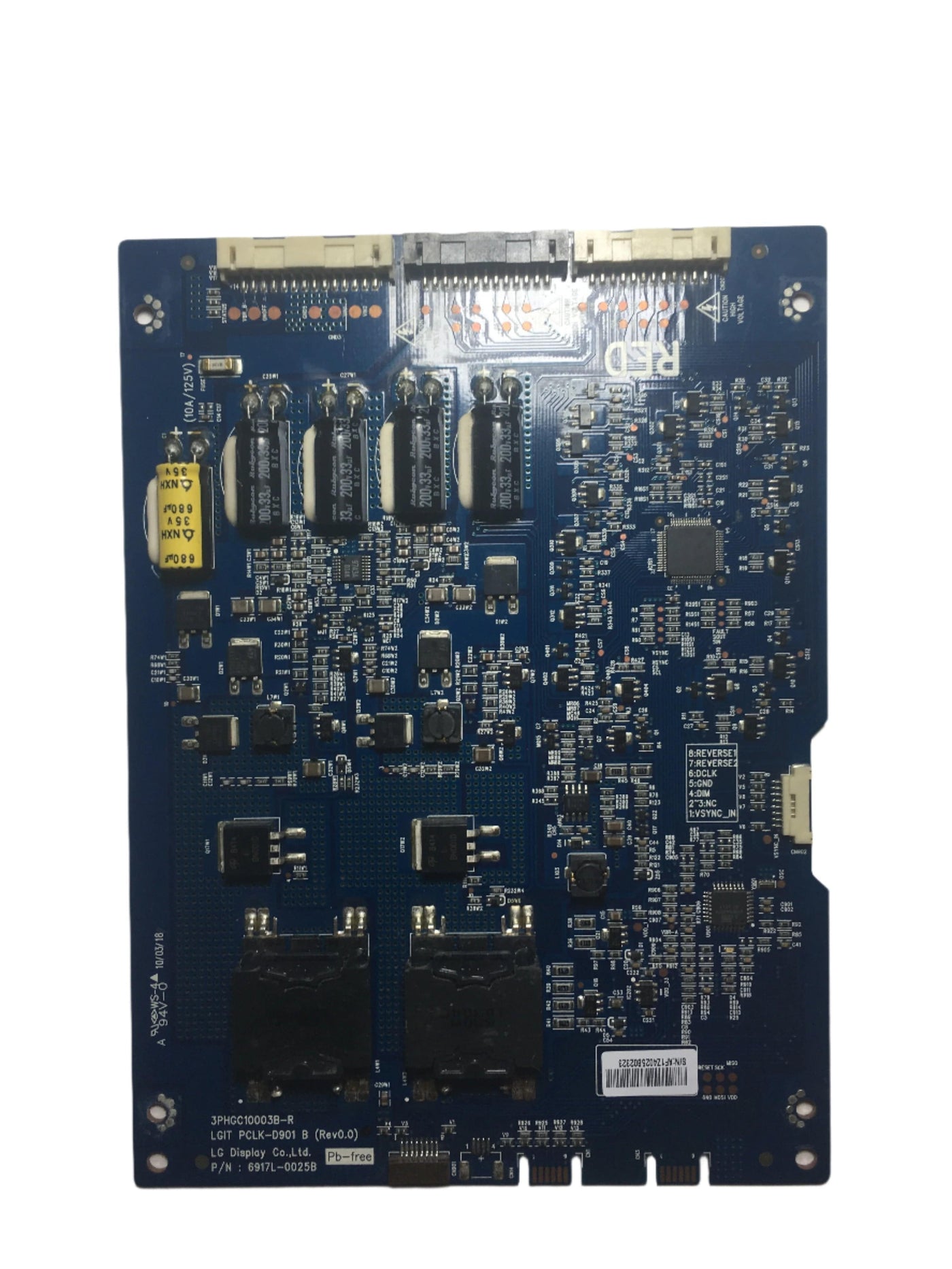 LG 6917L-0025B (3PHGC10003B-R) Backlight Inverter
