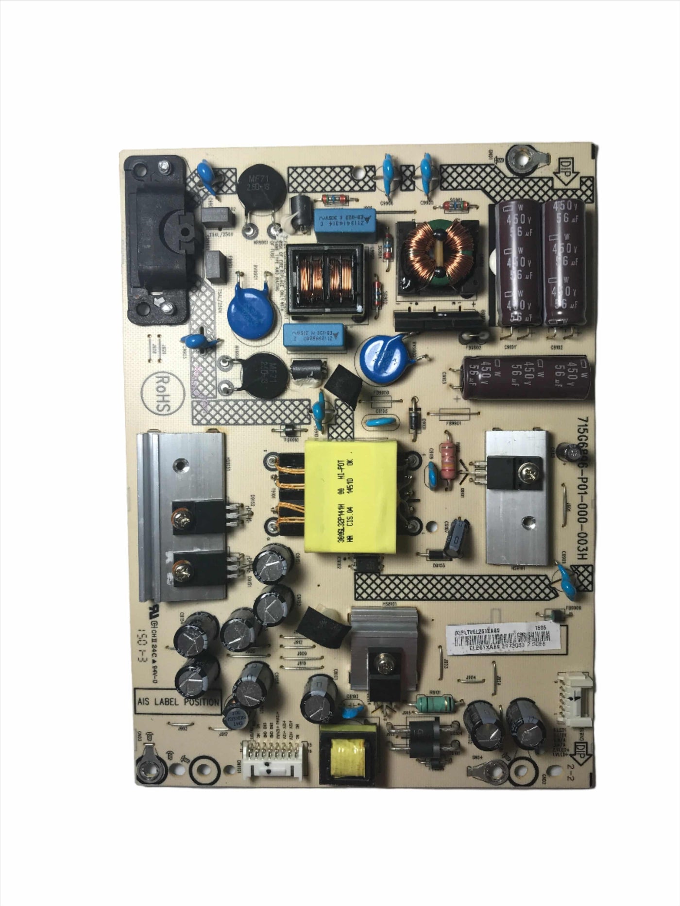 Sharp PLTVEL261XAB9 Power Supply LED Board for LC-32LB261U