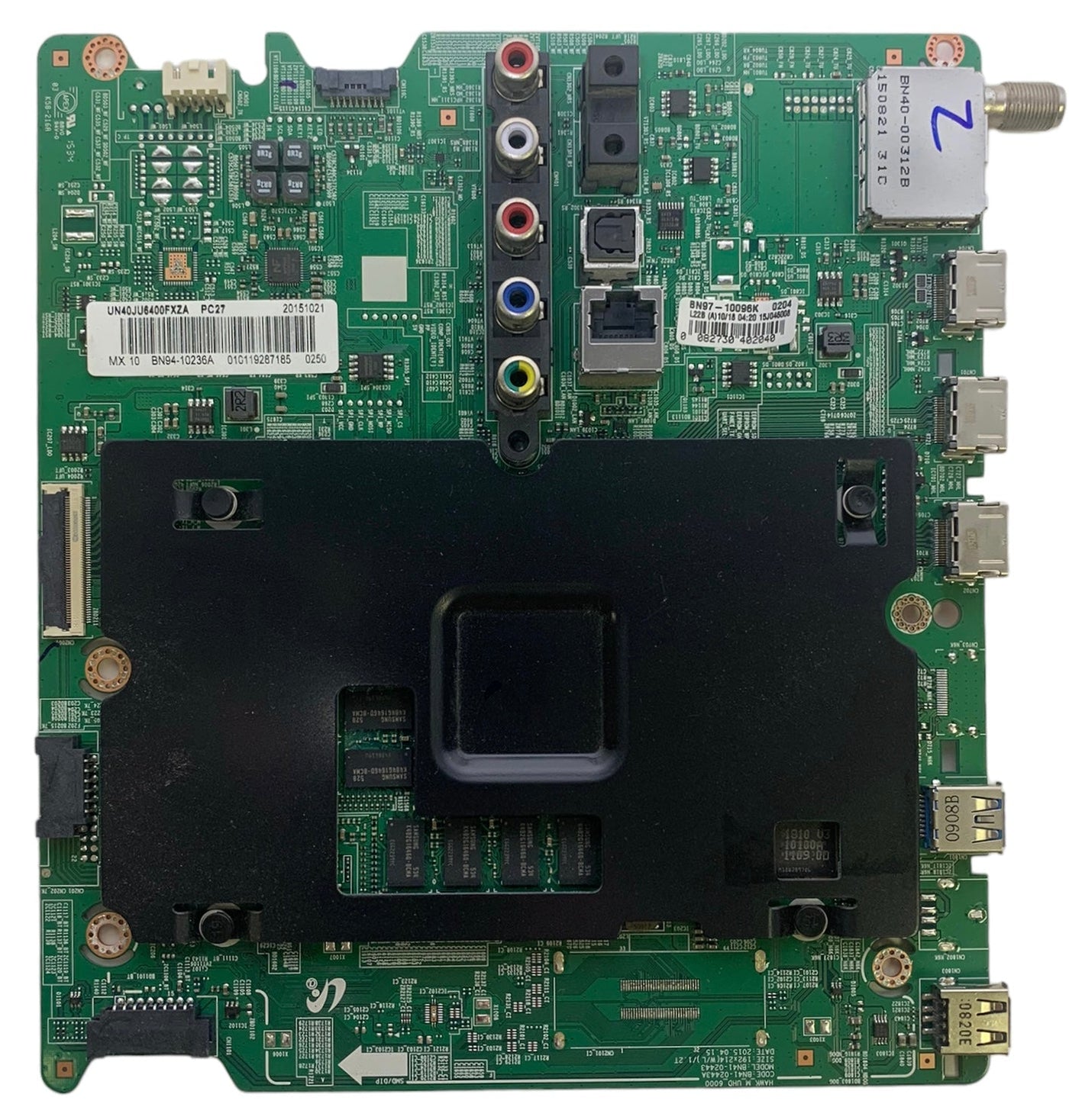 Samsung BN94-10236A Main Board for UN40JU6400FXZA (UH02 VH03)