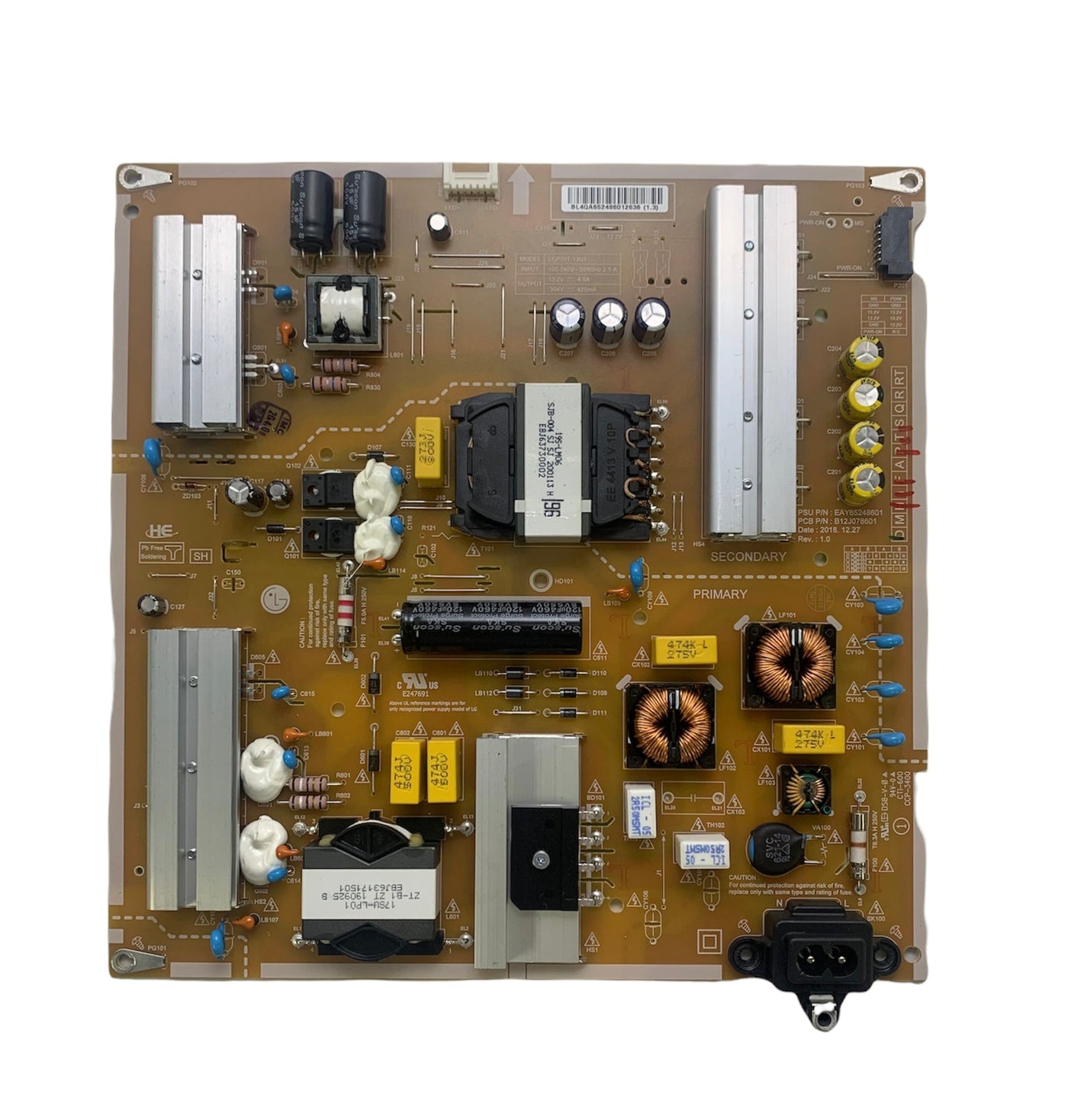 LG EAY65248601 Power Supply LED Driver Board