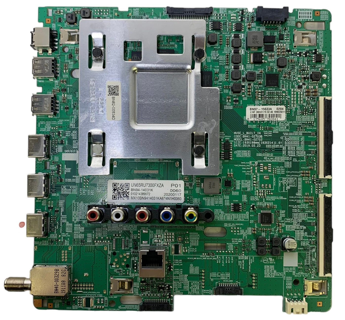 Samsung BN94-14031K Main Board for UN65RU7300FXZA UN65RU730DFXZA (Version FA01