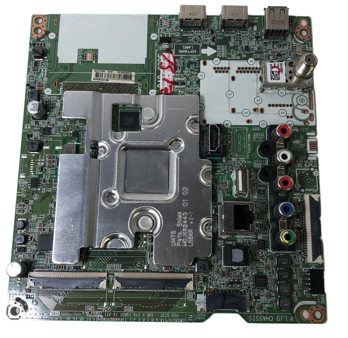 LG EBT66033402 Main Board for 55UM7300PUA.BUSGDKR