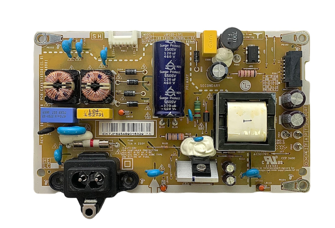 LG EAY64548901 Power Supply LED Driver Board