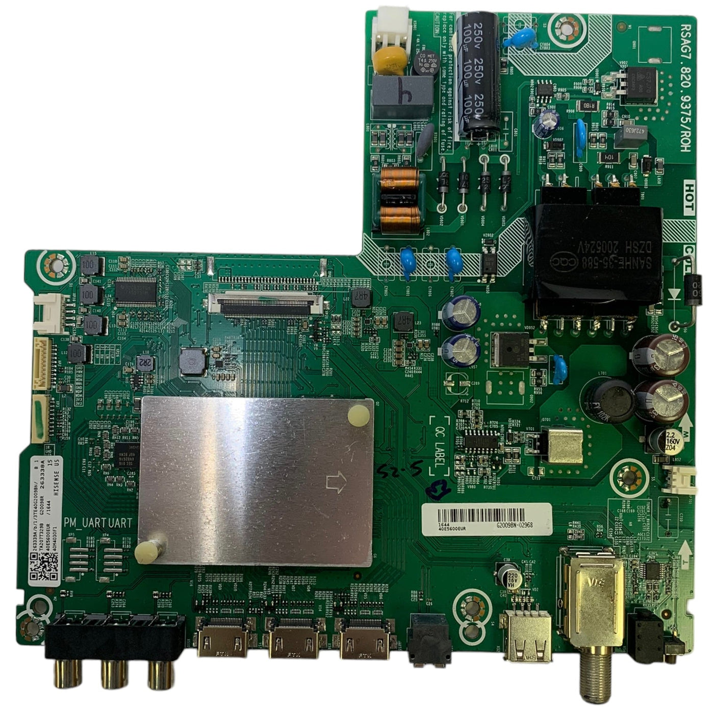 Hisense 263339 263338 RSAG7.820.9375 ROH Main Board 40H4030F1