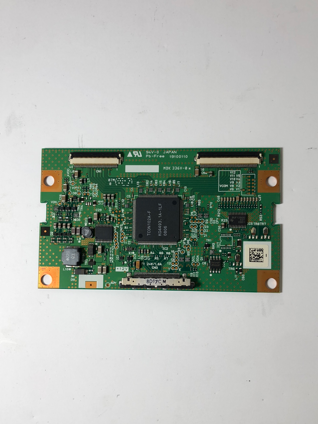 Toshiba Element IPS Alpha 19100110 (MDK336V-0) T-Con Board