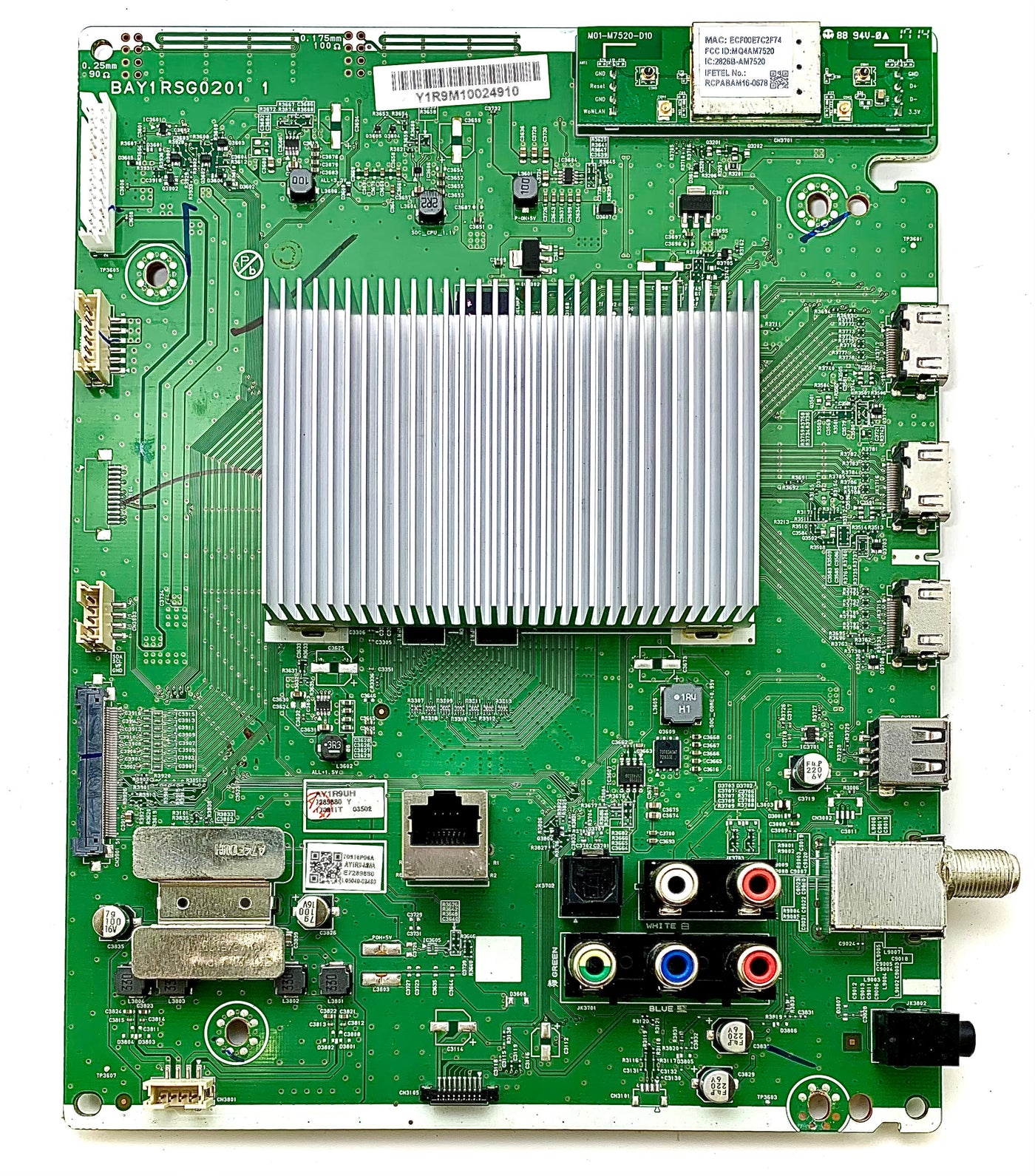 Philips AY1R9MMA-001 Main Board for 55PFL5402 F7C (DSD Serial)