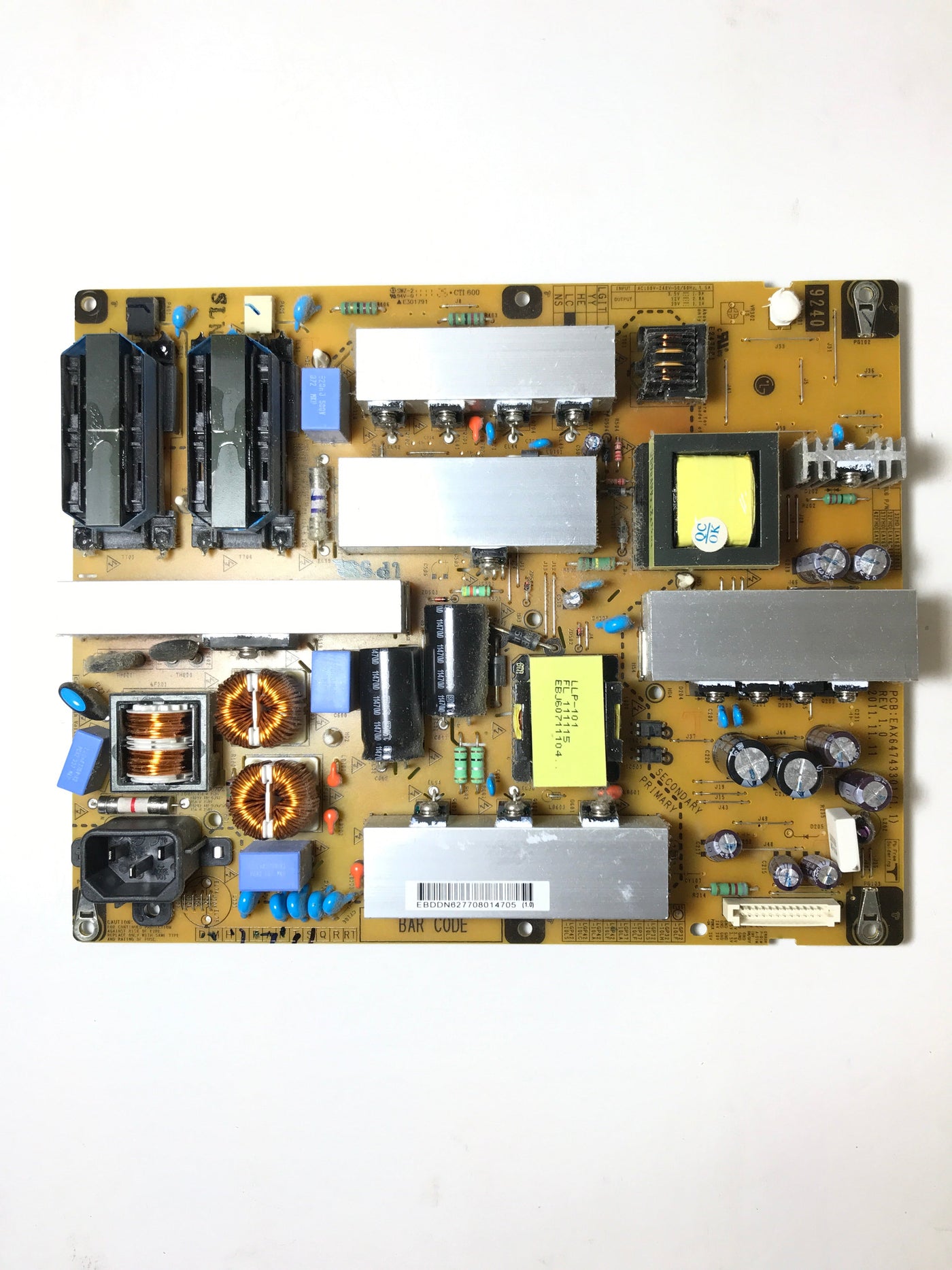 LG EAY62770801 (LGP42-10LF) Power Supply Backlight Inverter
