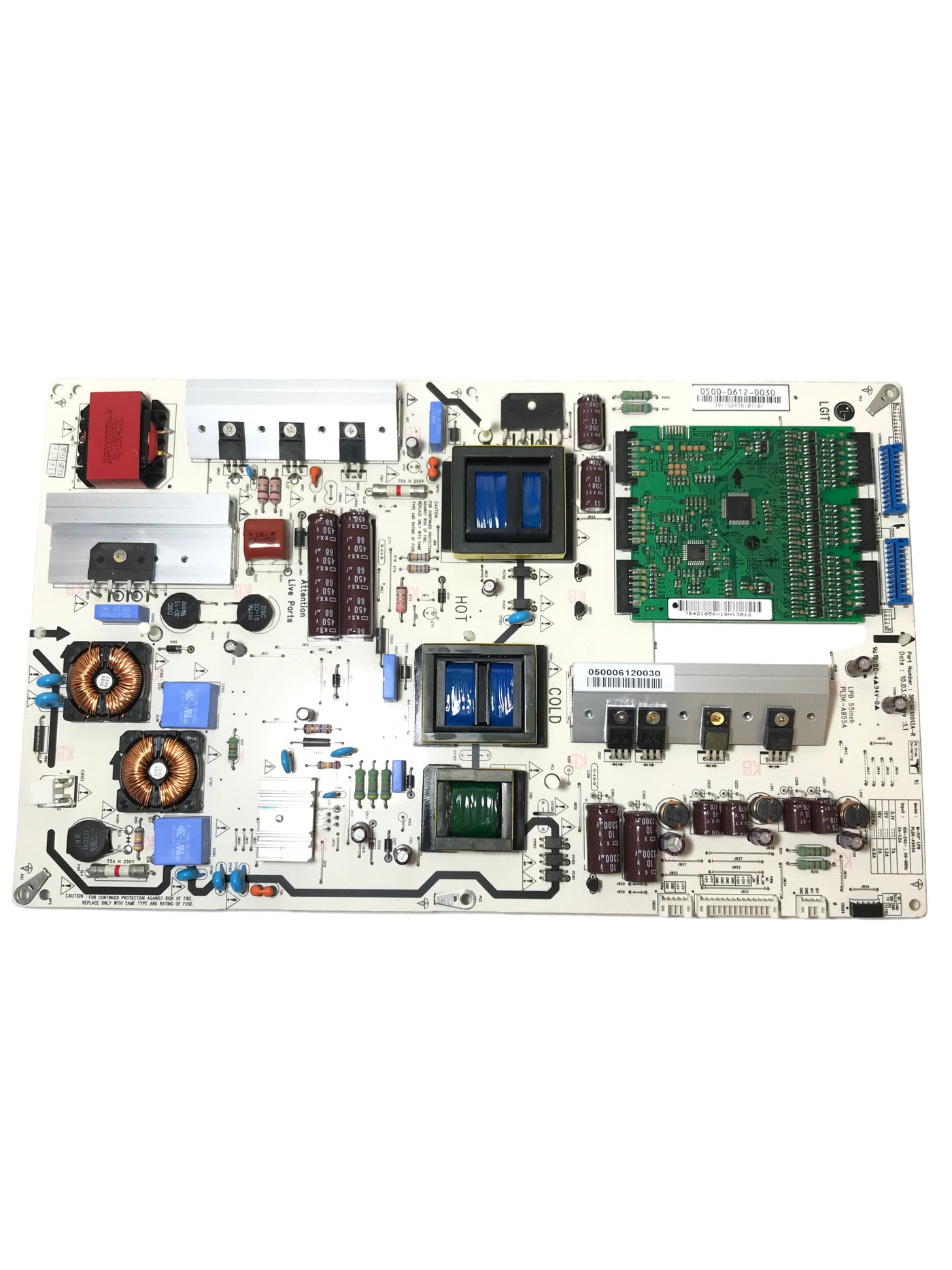 Vizio 0500-0612-0030 Power Supply LED Board for M550NV