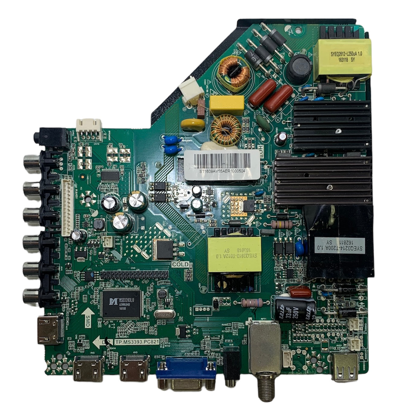 Avera B16075796 Main Board Power Supply Board for 55AER10