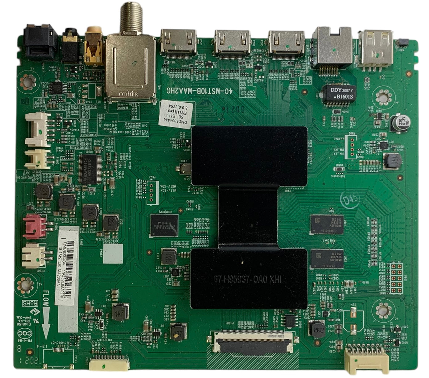 Philips T8-1MST120-MA200AA Main Board for 50PFL4864 F7 (CC3 Serial)