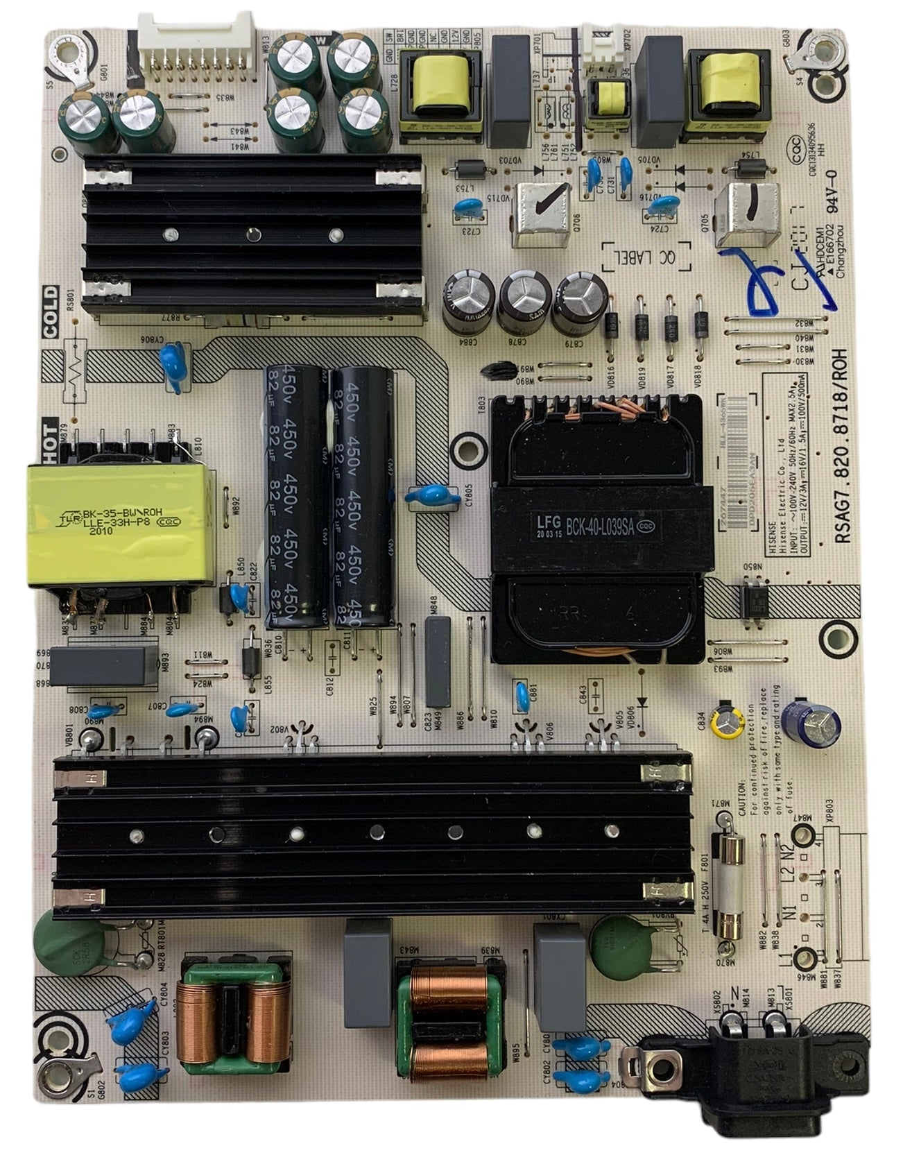 Hisense 278428 Power Supply LED Driver Board