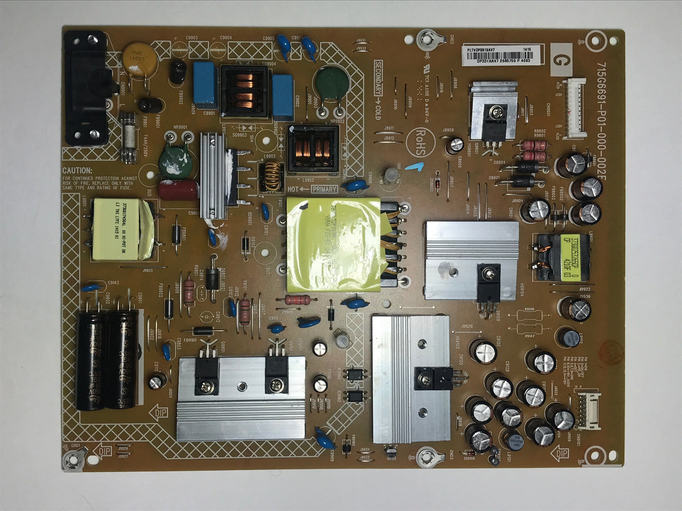 Sony 1-895-632-21 Power Supply LED Board