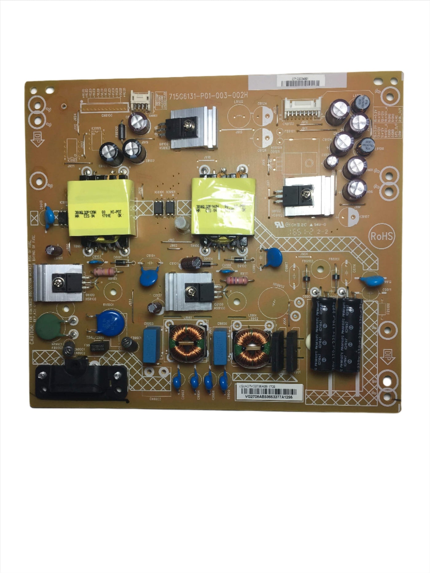 Vizio ADTVG2708AB9 Power Supply Board